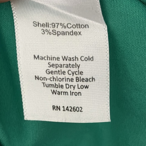 Sail To Sable STS Color Block Tunic Shift Dress Navy Kelly Green Size XS - Picture 10 of 13